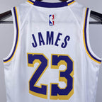 Regata Infantil  Los Angeles Lakers LeBron James 23 Branca