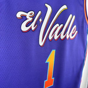 Regata  Phoenix Suns City Edition 23/24 Devin Booker Roxa