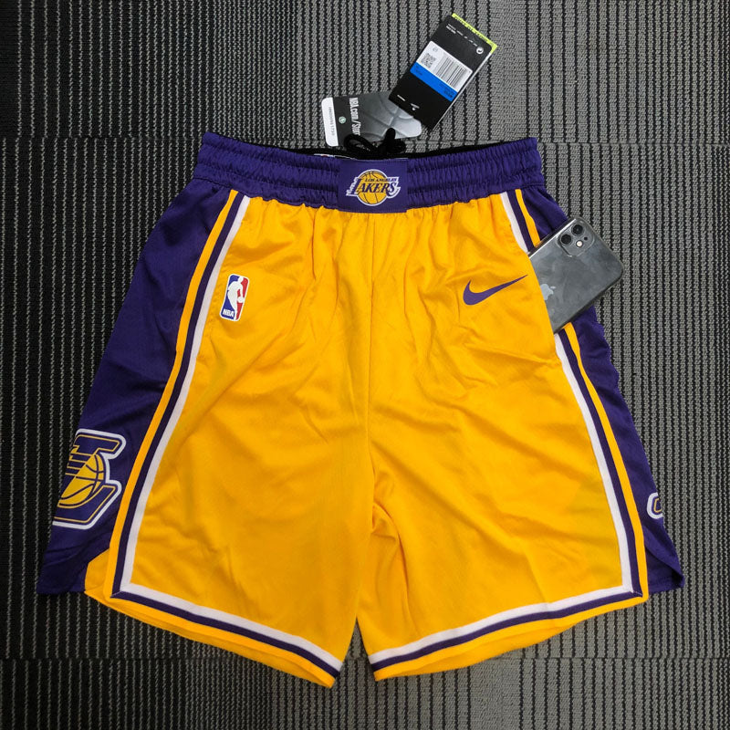 Short  Los Angeles Lakers Icon Edition Amarela