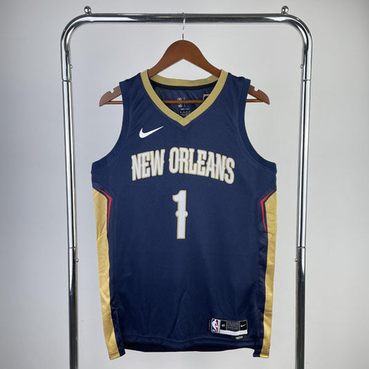 Regata  New Orleans Pelicans Icon Edition Zion Williamson Azul
