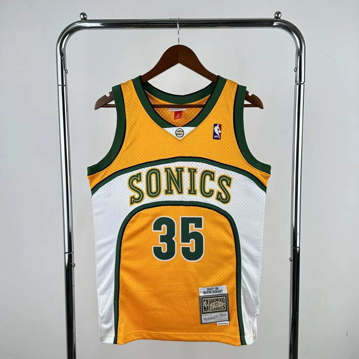 Regata Seattle SuperSonics Retrô Mitchell & Ness 2007/2008 Kevin Durant