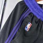 Short  Los Angeles Lakers City Edition 23/24 Preto e Roxo