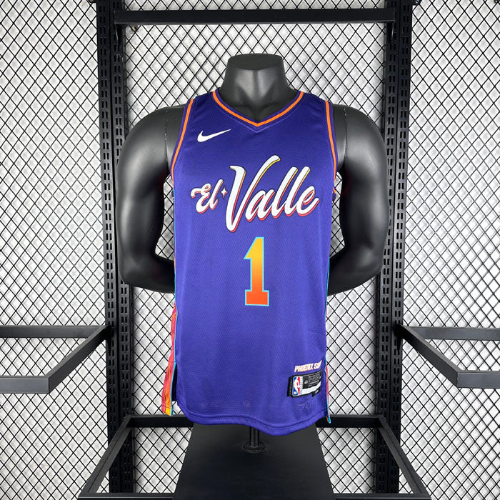 Regata  Phoenix Suns City Edition 23/24 Devin Booker Roxa