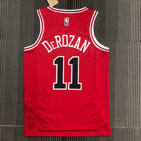 Regata  Chicago Bulls Icon Edição 75 anos DeRozan Vermelha