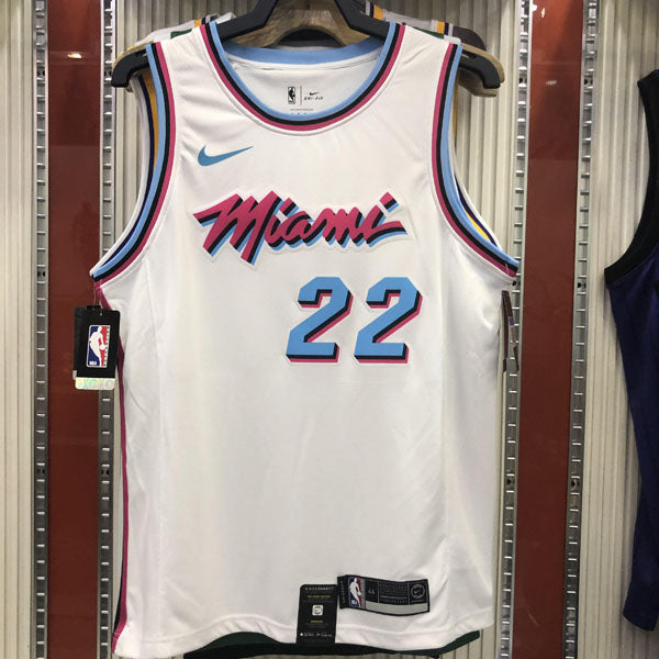 Regata  Miami Heat Vice Edition Jimmy Butler Branca