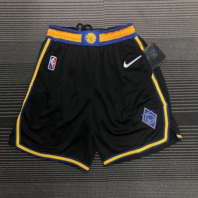 Short  Golden State Warriors City Edição 75 anos 21/22 Preta