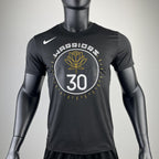 Camiseta  Golden State Warriors Stephen Curry DRI-FIT Preta