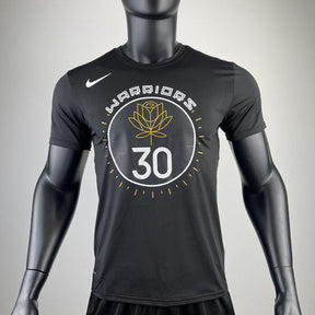 Camiseta  Golden State Warriors Stephen Curry DRI-FIT Preta