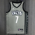 Regata  Brooklyn Nets Edição 75 anos 21/22 Kevin Durant Cinza