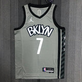 Regata  Brooklyn Nets Edição 75 anos 21/22 Kevin Durant Cinza