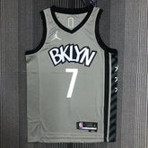 Regata  Brooklyn Nets Edição 75 anos 21/22 Kevin Durant Cinza