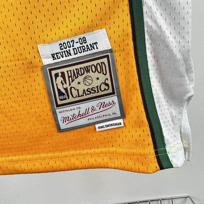 Regata Seattle SuperSonics Retrô Mitchell & Ness 2007/2008 Kevin Durant