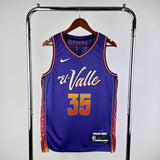 Regata  Phoenix Suns City Edition 23/24 Kevin Durant Roxa