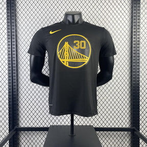 Camiseta  Golden State Warriors Stephen Curry DRI-FIT Preta