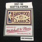 Regata Chicago Bulls Retrô Mitchell & Ness 1997/1998 Scottie Pippen Preta