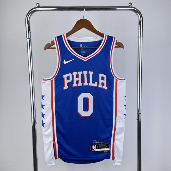 Regata  Philadelphia 76ers Icon Edition 23/24 Tyrese Maxey Azul