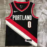 Regata  Portland Trail Blazers Icon Edition Damian Lillard Preta