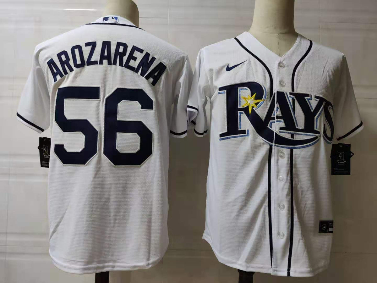 Camisa MLB Tampa Bay Rays Branca Torcedor