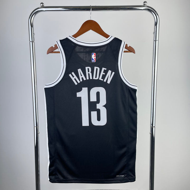 Regata  Brooklyn Nets Icon Edition James Harden Preta
