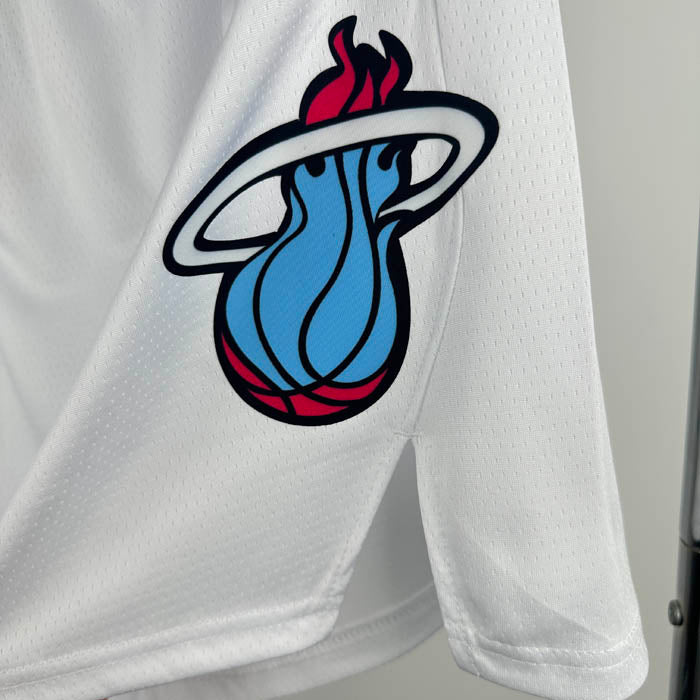 Short  Miami Heat Vice Edition Branco