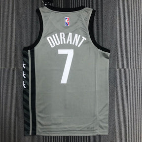 Regata  Brooklyn Nets Edição 75 anos 21/22 Kevin Durant Cinza