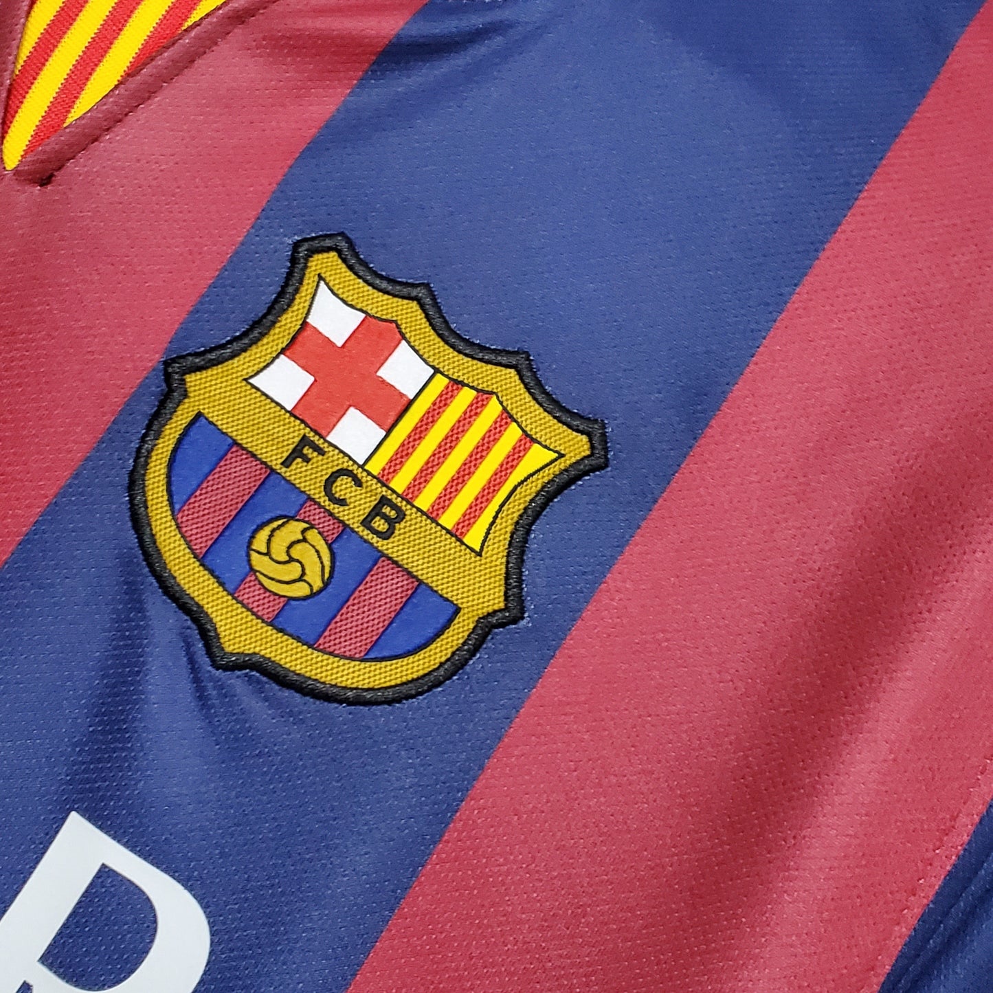 Camisa Barcelona Titular 14/15 - Versão Retrô
