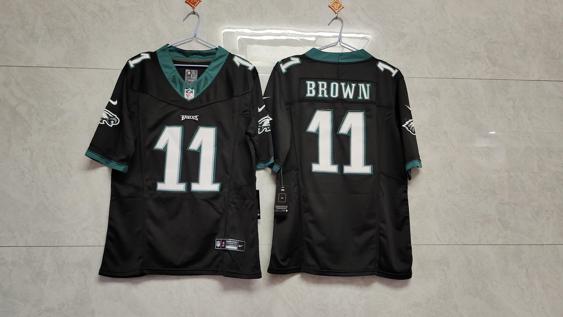 Camisa   Philadelphia Eagles Vapor F.U.S.E. Limited Preta