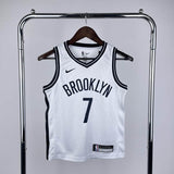 Regata Infantil  Brooklyn Nets Kevin Durant Branca