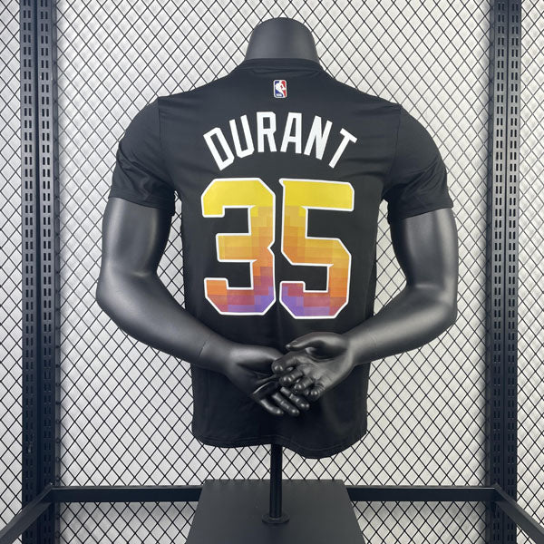 Camiseta  Phoenix Suns Kevin Durant City DRI-FIT Preta