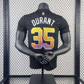 Camiseta  Phoenix Suns Kevin Durant City DRI-FIT Preta