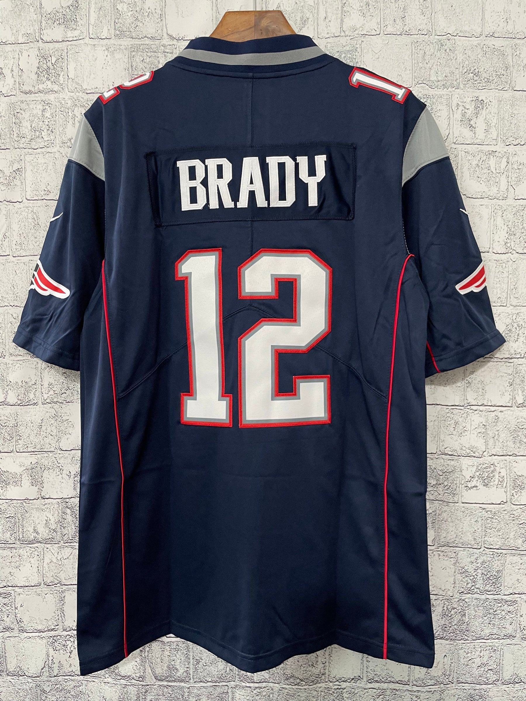 Camisa  New England Patriots Vapor Limited Azul Brady