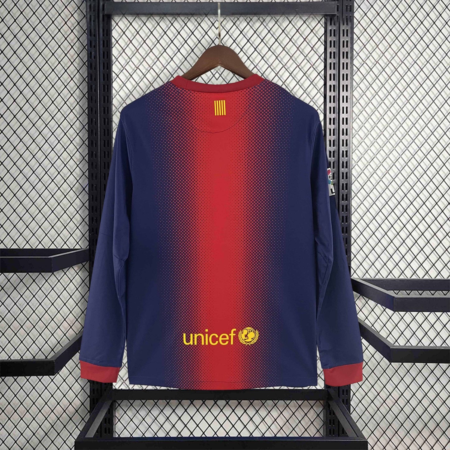 Camisa Barcelona Titular 12/13 - Versão Retrô Manga Longa
