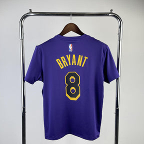 Camiseta  Los Angeles Lakers Kobe Bryant 8 DRI-FIT Roxa