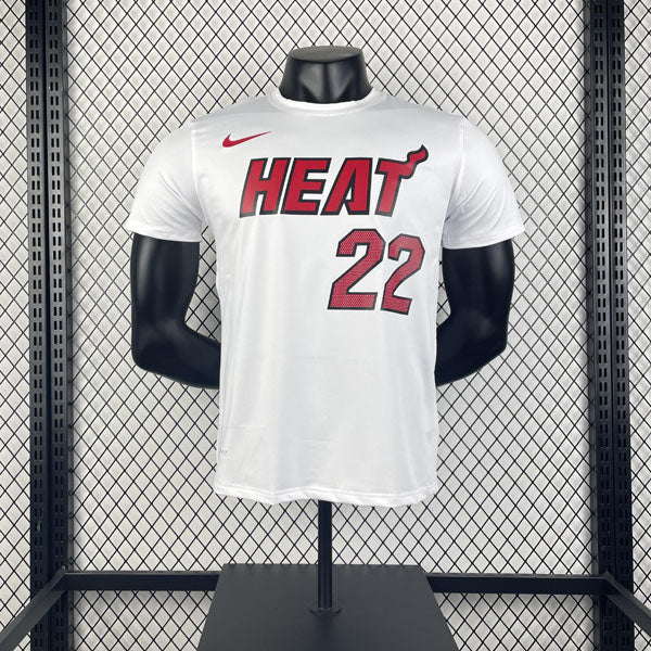 Camiseta  Miami Heat Jimmy Butler DRI-FIT Branca