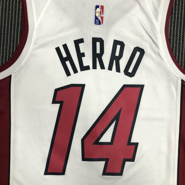 Regata  Miami Heat Association Edição 75 anos Tyler Herro Branca