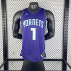 Regata  Charlotte Hornets Statement Edition LaMelo Ball Roxa
