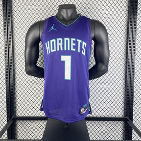 Regata  Charlotte Hornets Statement Edition LaMelo Ball Roxa