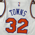 Regata  New York Knicks Association Edition 24/25 Karl-Anthony Towns Branca