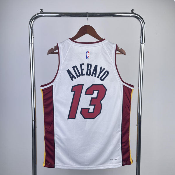Regata  Miami Heat Association Edition 24/25 Bam Adebayo Branca