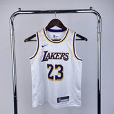 Regata Infantil  Los Angeles Lakers LeBron James 23 Branca