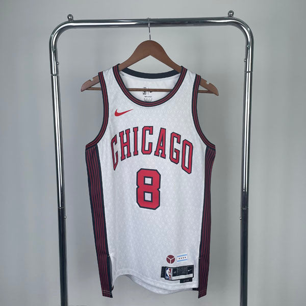 Regata  Chicago Bulls City Edition 22/23 Zach LaVine Branca