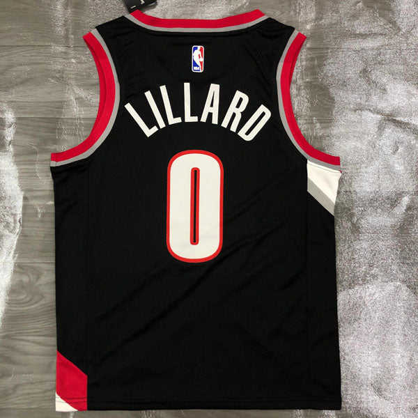 Regata  Portland Trail Blazers Icon Edition Damian Lillard Preta