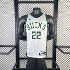 Regata  Milwaukee Bucks Association Edition 23/24 Khris Middleton Branca