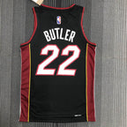 Regata  Miami Heat Icon Edição 75 anos Jimmy Butler Preta