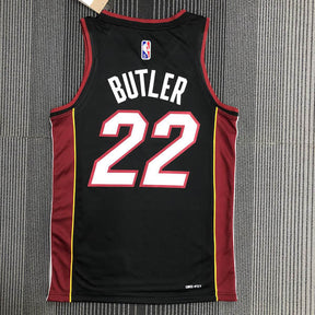 Regata  Miami Heat Icon Edição 75 anos Jimmy Butler Preta