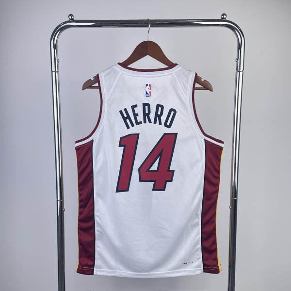 Regata  Miami Heat Association Edition 24/25 Tyler Herro Branca