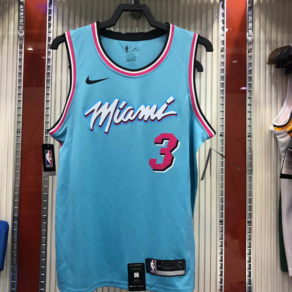 Regata  Miami Heat Vice Edition Dwayne Wade Azul