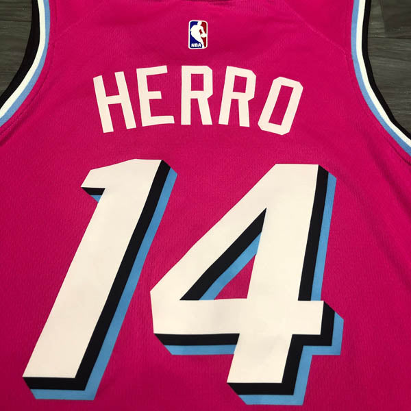 Regata  Miami Heat Vice Edition Tyler Herro Rosa