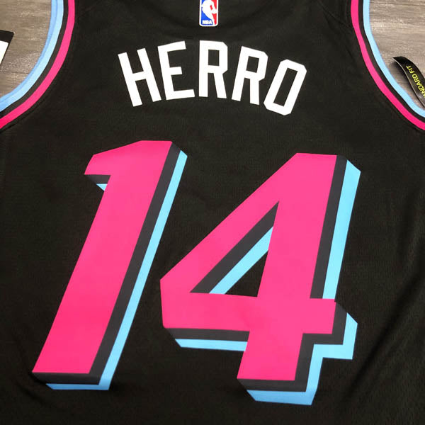 Regata  Miami Heat Vice Edition Tyler Herro Preta