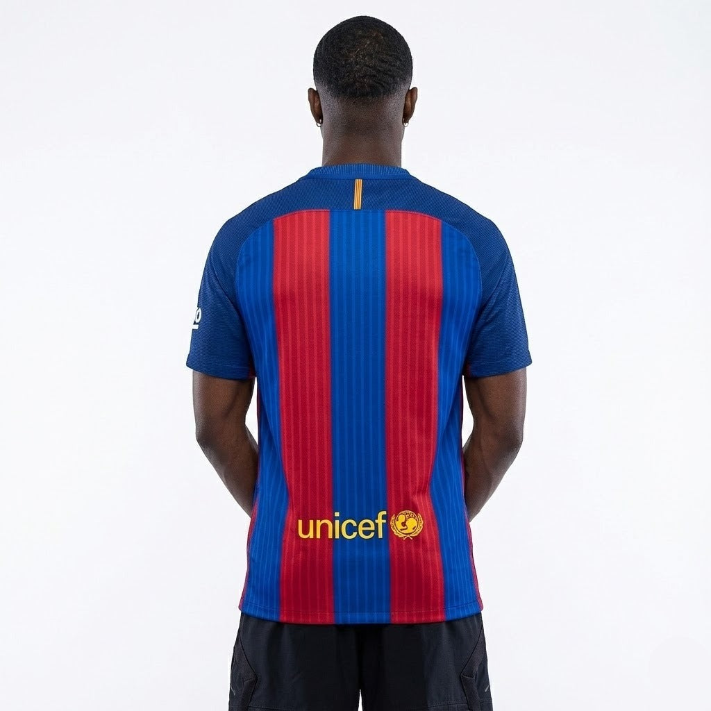 Camisa Barcelona Titular 16/17 - Versão Retrô